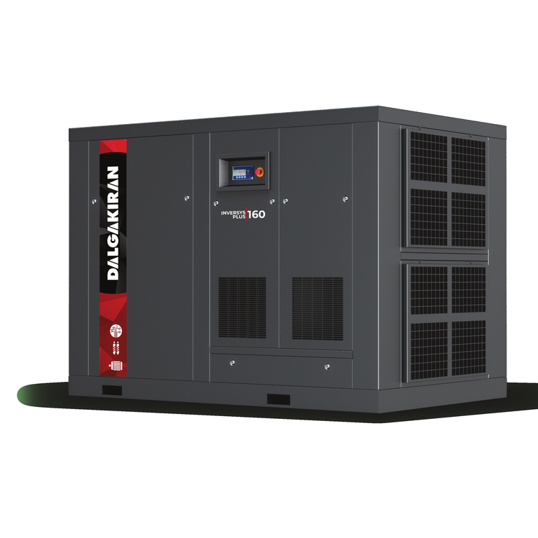 Dalgakıran INVERSYS 160 PLUS 160 kW Değişken Hızlı Vidalı Hava Kompresörü