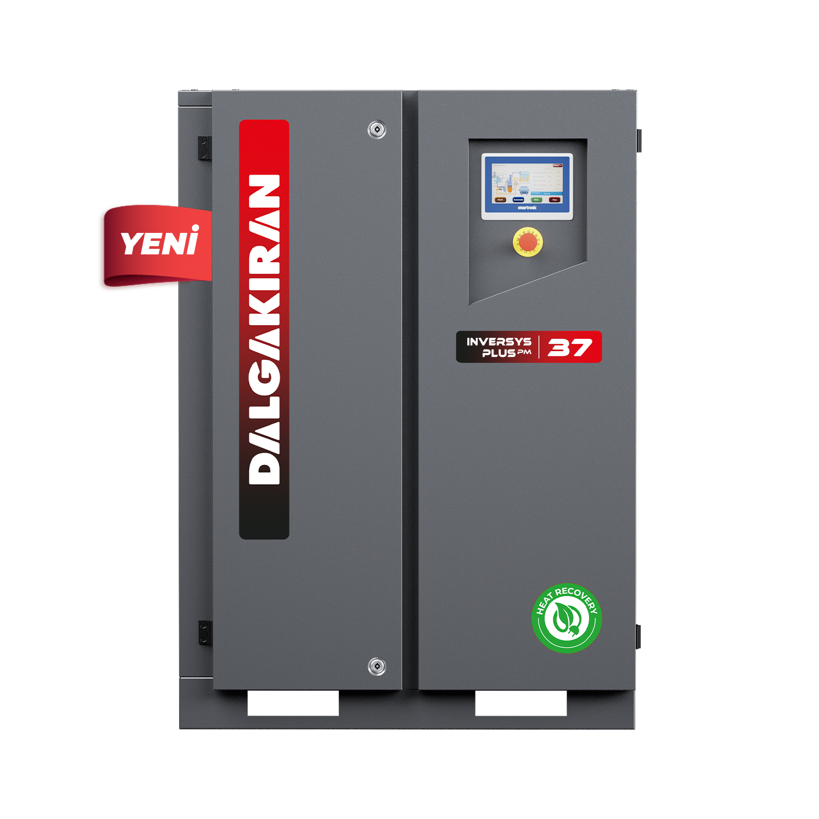Dalgakıran Inversys Plus PM Serisi Zemine Monte İnvertörlü Vidalı Kompresör