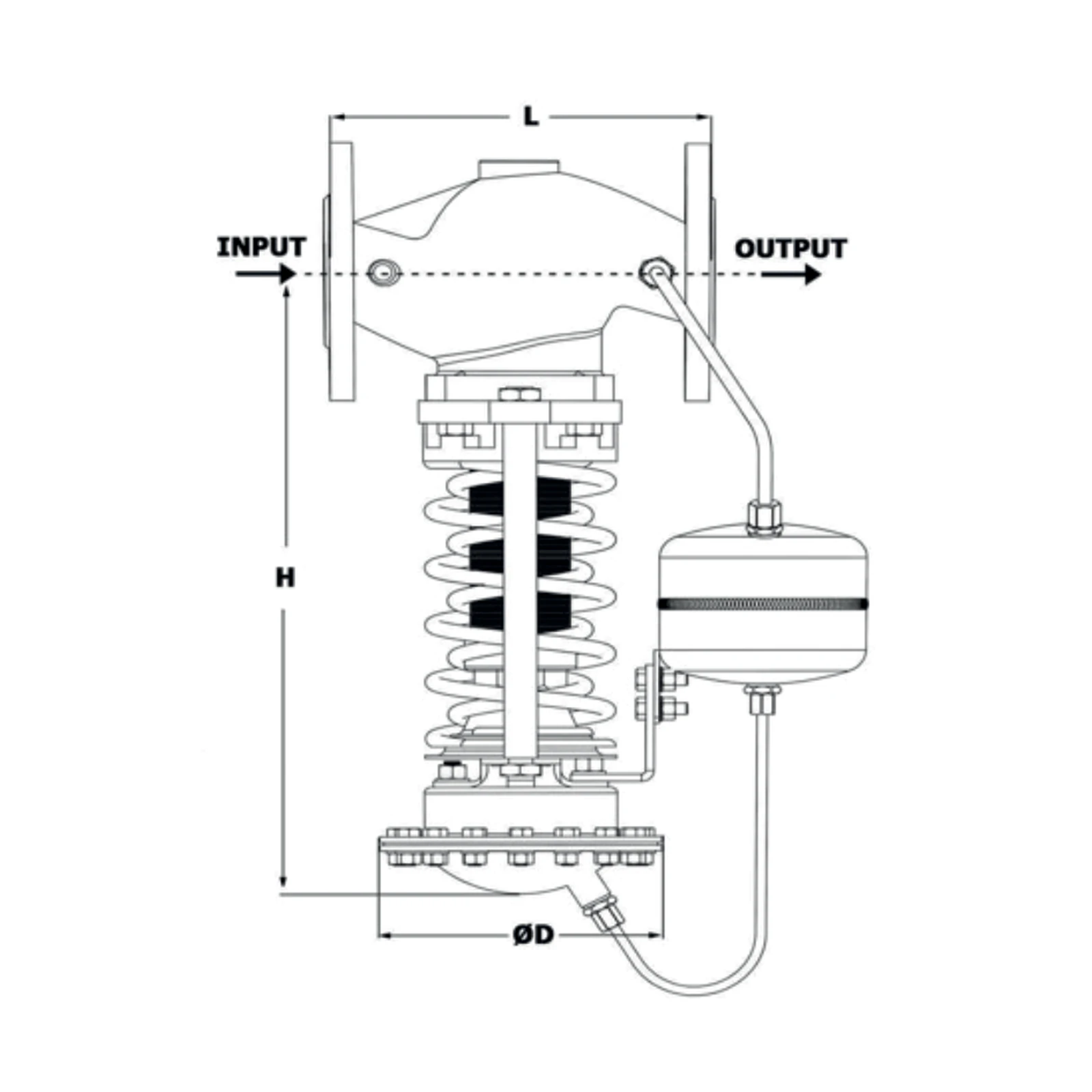 FLOWMAXi DR-1 DİREKT TESİRLİ BASINÇ DÜŞÜRÜCÜ VANA