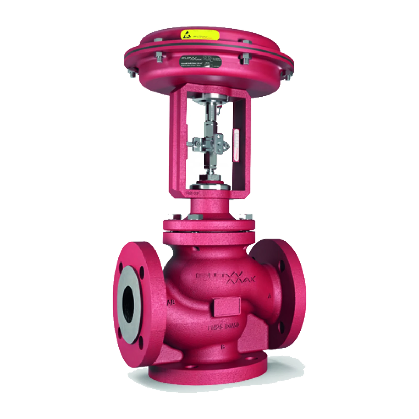 FLOWMAXi MOX301-D PNÖMATİK AKTÜATÖRLÜ 3 YOLLU KONTROL VANASI VE POZİSYONERİ