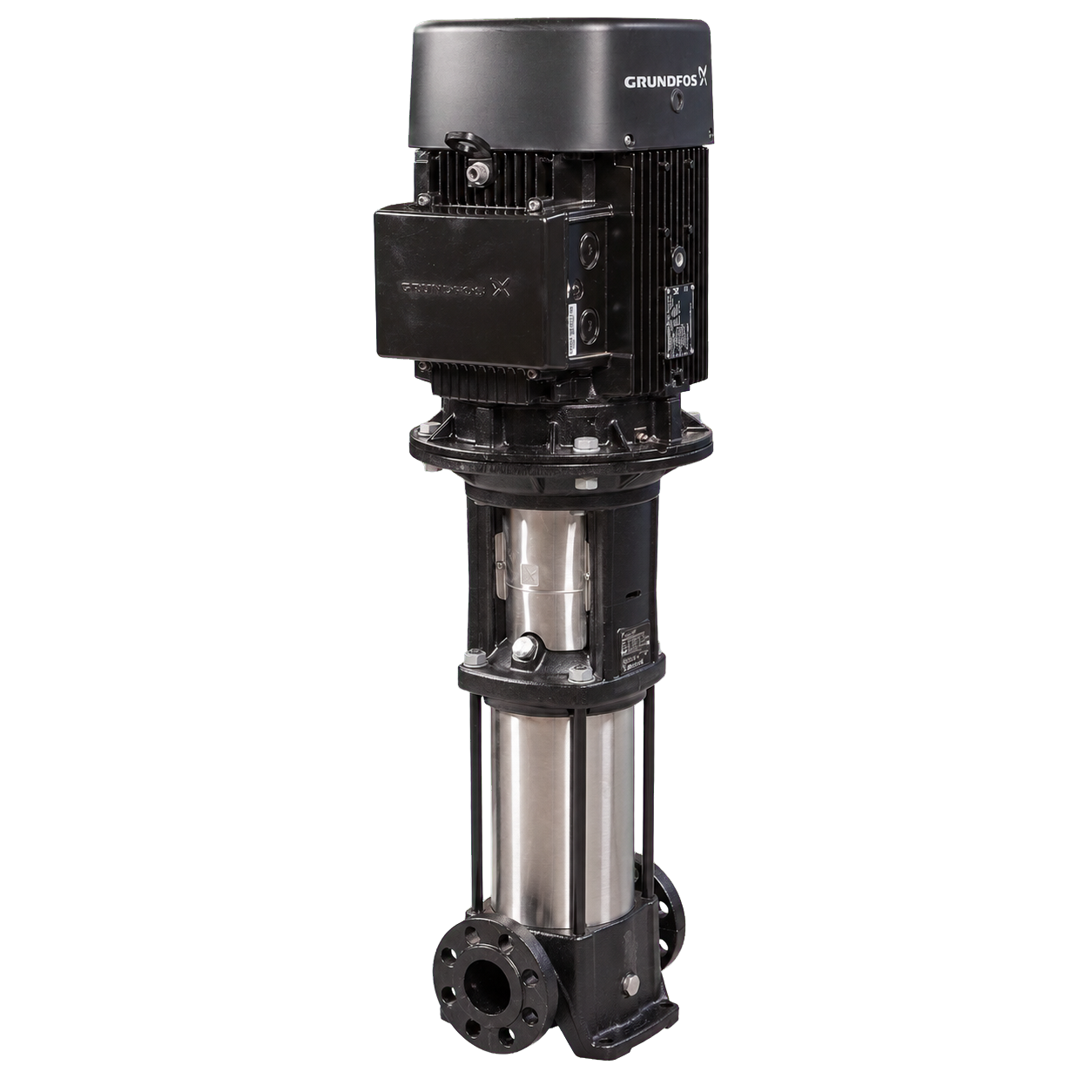 Grundfos CR 3-36 A-FGJ-A-E-HQQE 3 kW Dikey Çok Kademeli Santrifüj Pompa