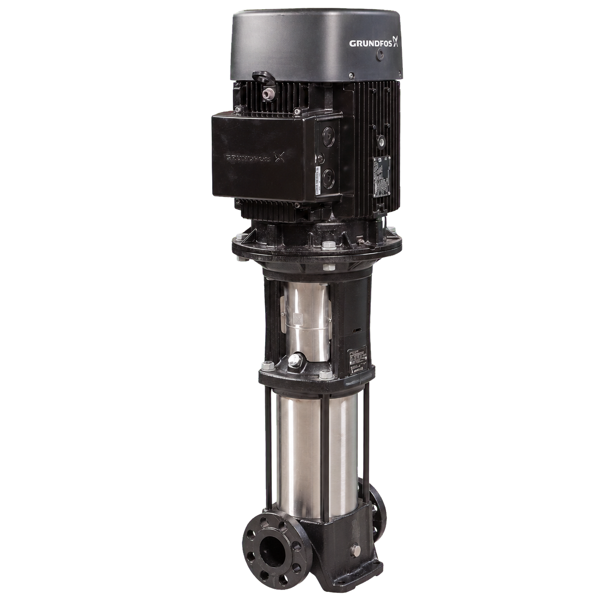 Grundfos CR 5-5 A-FGJ-A-E-HQQE 3x220-240 V Δ / 380-415 V Y Dikey Çok Kademeli Santrifüj Pompa