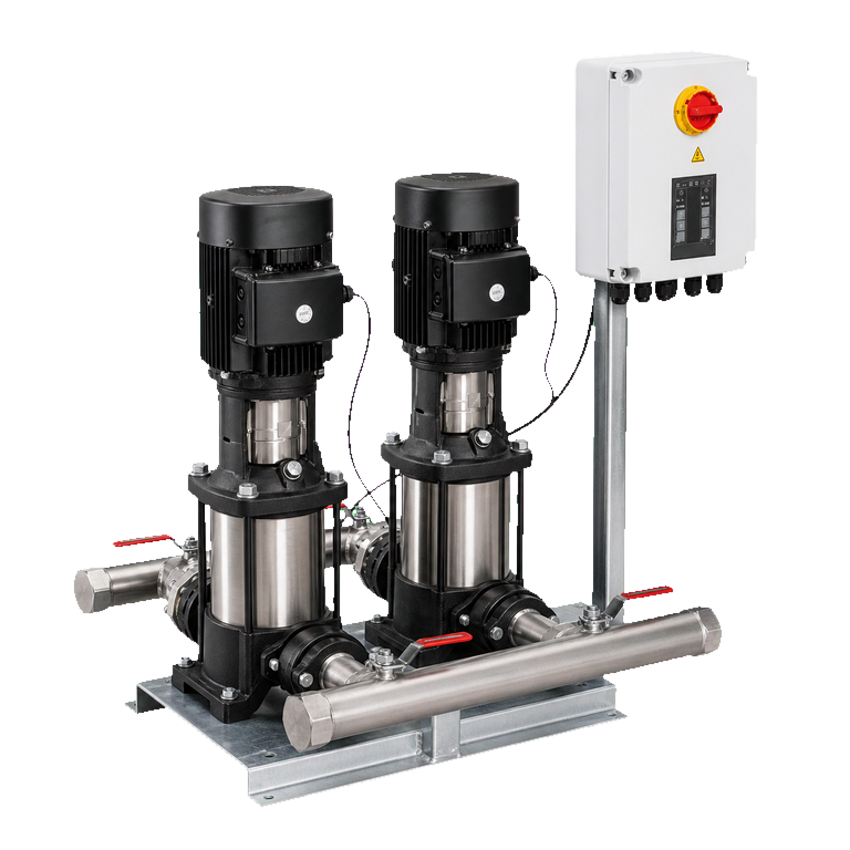 Grundfos HYDRO MULTI-S 2CR 10-16 İki Pompalı Basınçlandırma Sistemi