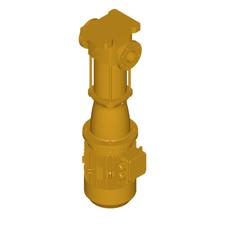 LOWARA 46SV4/2AG150T/E AISI304 DİKEY ÇOK KADEMELİ in-line SANTRİFÜJ POMPA