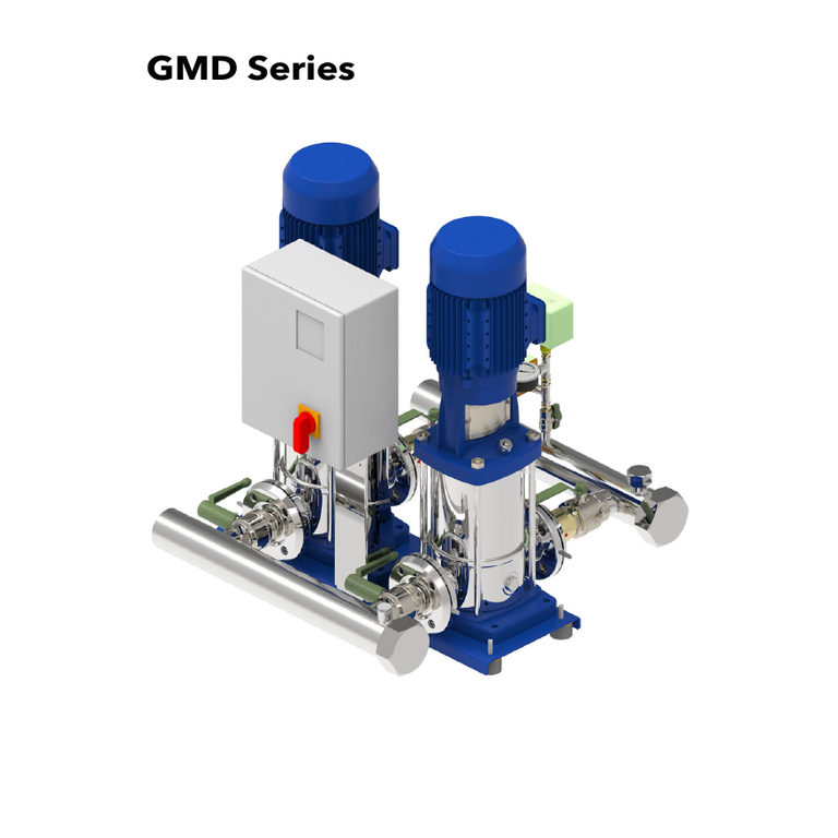 LOWARA GMD20 SERİSİ 2 × 10SV06F022T SABİT DEVİRLİ HİDROFOR