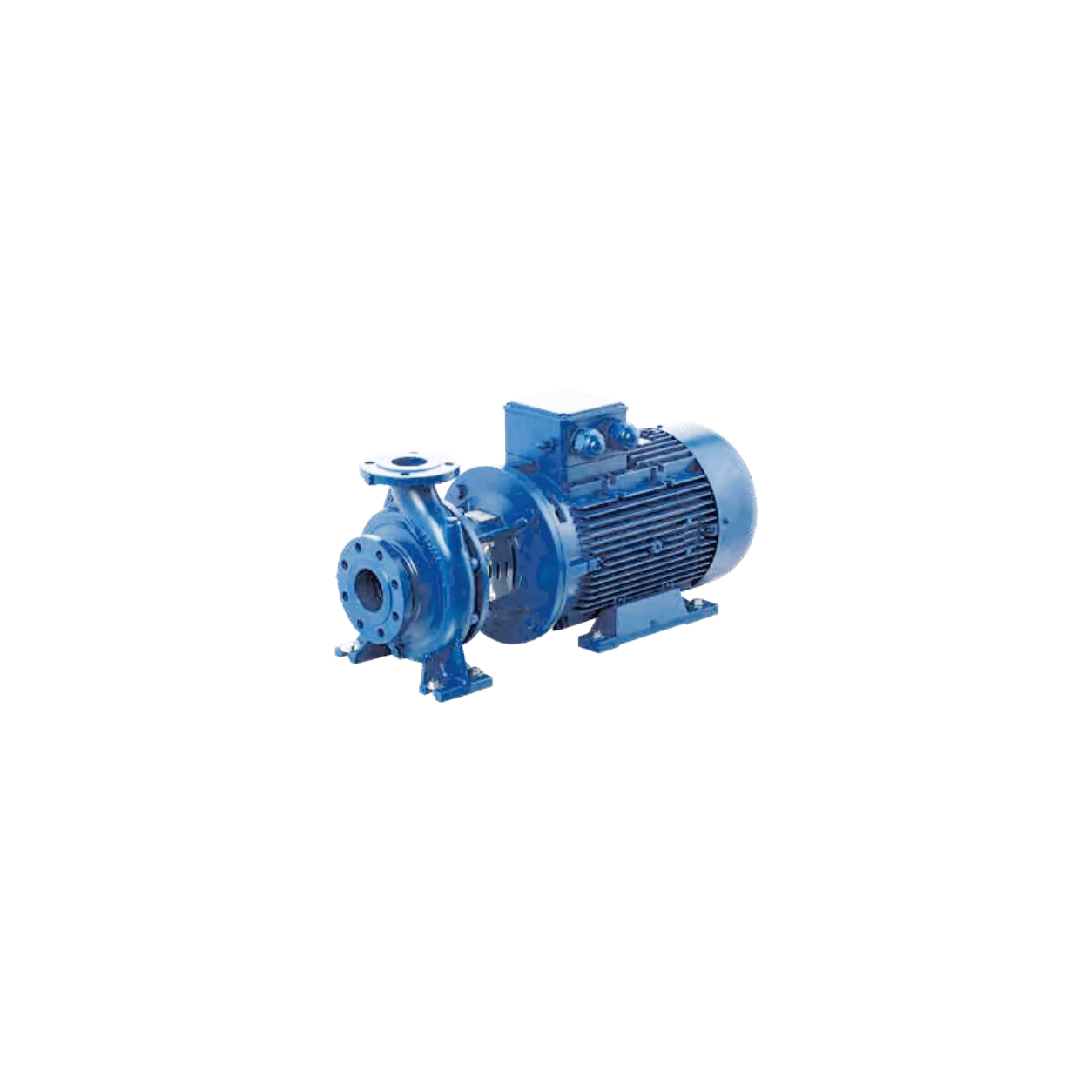 STANDART ECO SNM 100/200 55 kW DÖKÜM GÖVDELİ YATAY RİJİT KAPLİNLİ SANTRİFÜJ POMPA