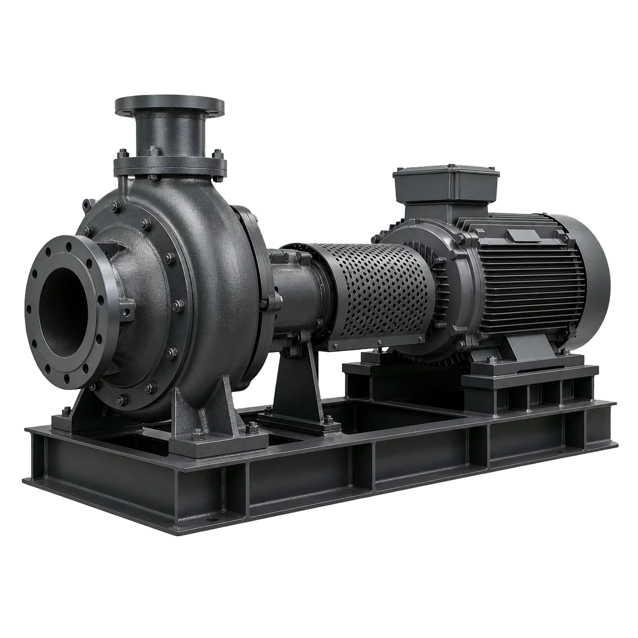 STANDART ECO SNT 200/500 132 kW DÖKÜM GÖVDELİ RİJİT KAPLİNLİ SANTRİFÜJ POMPA