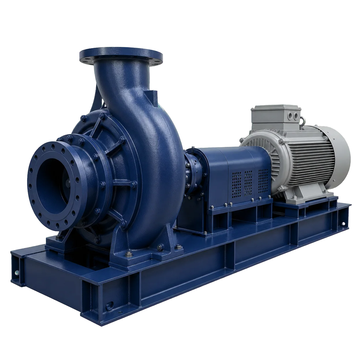 STANDART ECO SNT 250/500 200 kW DÖKÜM GÖVDELİ RİJİT KAPLİNLİ SANTRİFÜJ POMPA
