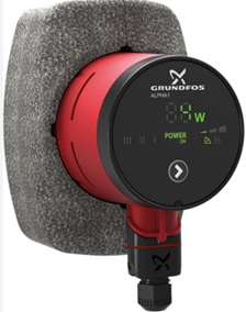 GRUNDFOS ALPHA2 15-80 130 1x230V FREKANS KONTROLLÜ ISLAK ROTORLU in-line SİRK.POMPASI