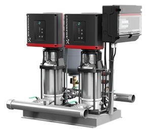GRUNDFOS HYDRO MULTI-S 2CR 10-16 2x400 V 50Hz İKİ POMPALI AISI304 KULLANIM SUYU HİDROFORU