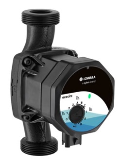 LOWARA ecocirc PRO 15-3/65 PİRİNÇ GÖVDELİ FREKANS KONTROLLÜ ISLAK ROTORLU in-line SİRK.POMPASI