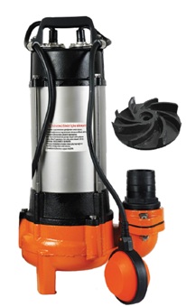 WS-984 AÇIK ÇARKLI  PARÇALAYICILI KİRLİ SU DRENAJ POMPASI