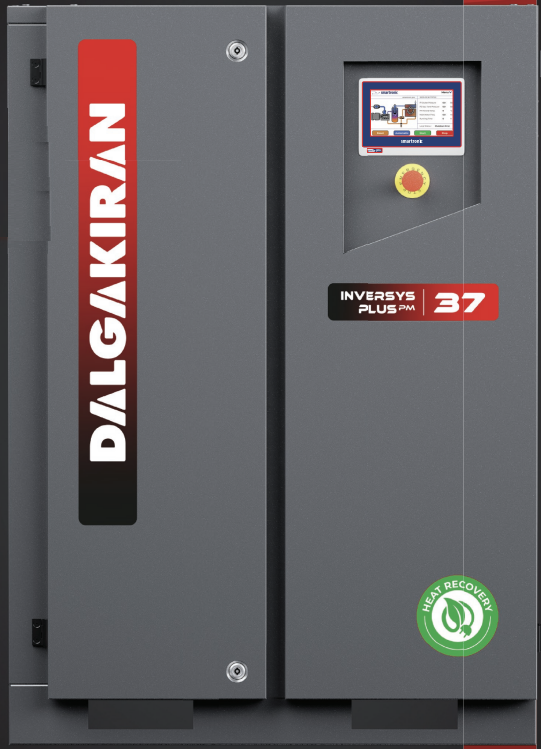 DALGAKIRAN INVERSYS PLUS PM Serisi (Zemine Monte) İnvertörlü Vidalı Kompresör